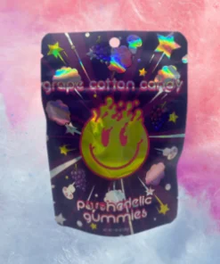 Happy Gummies Grape Cotton Candy- 4g